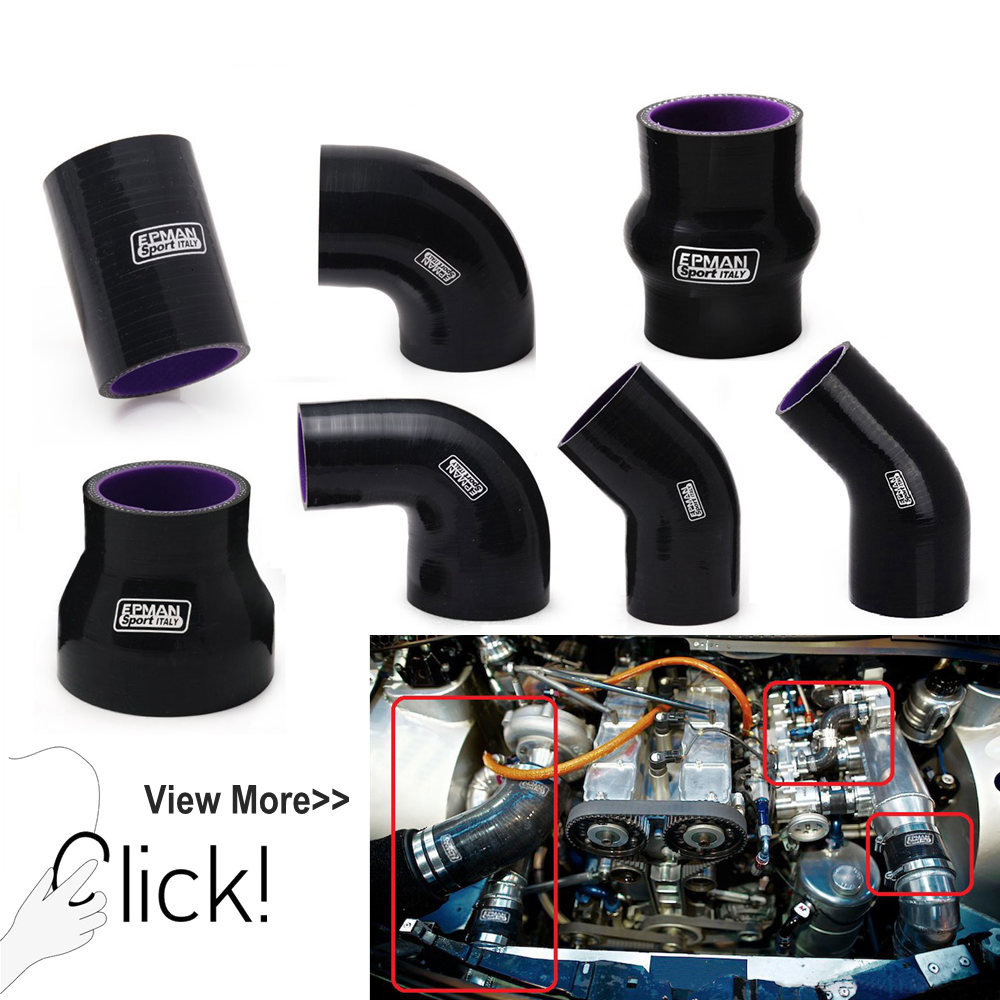 19mm 3/4" 500mm Black Silicone Vacuum Hose Rubber Tubing Dump Valve Turbo Tube E